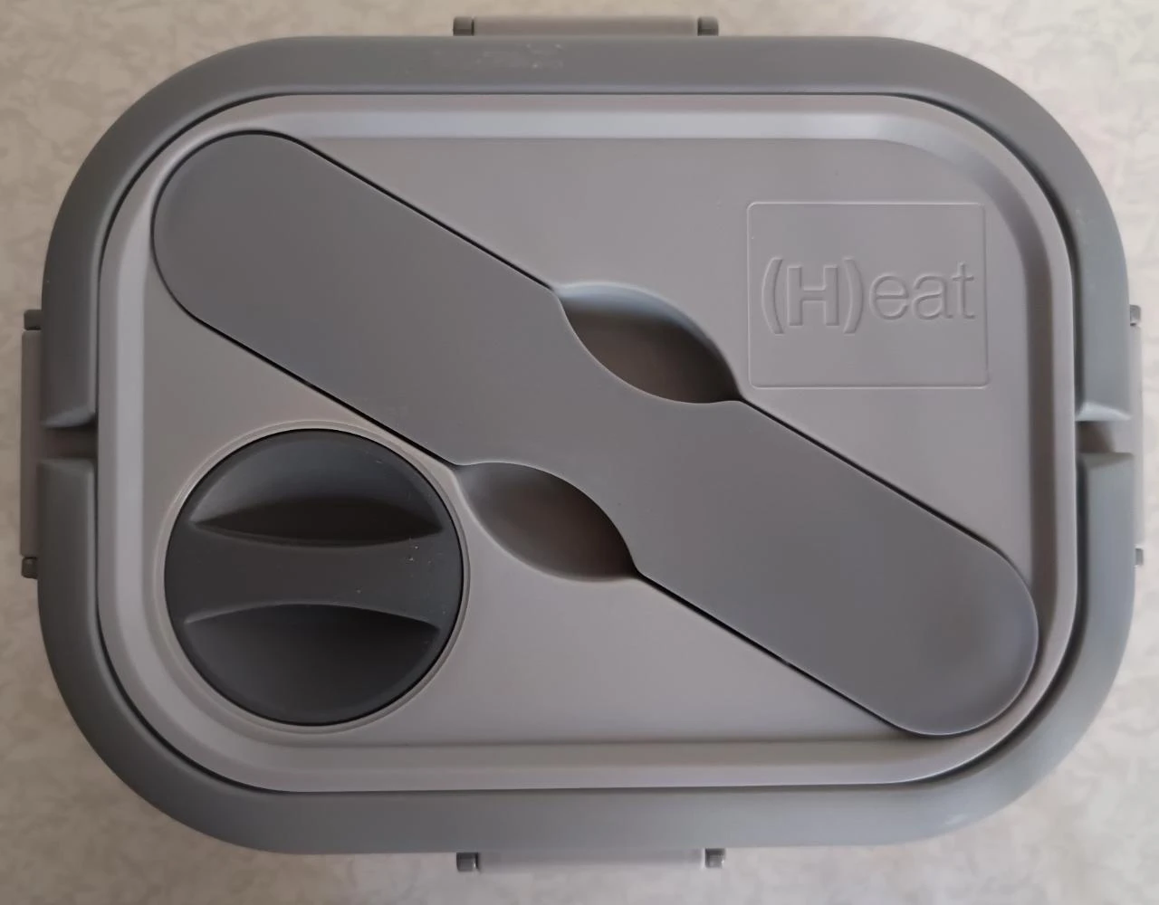 Retractable Silicone Waterproof Heated Lunch Box with Complete 3-in-1 Utensil Set – photo 3